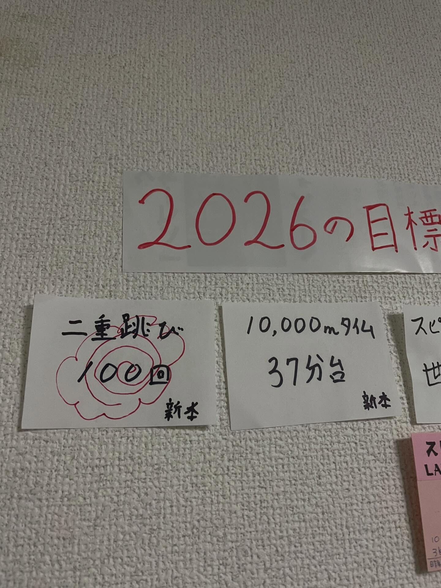 2026年の目標1つ達成です