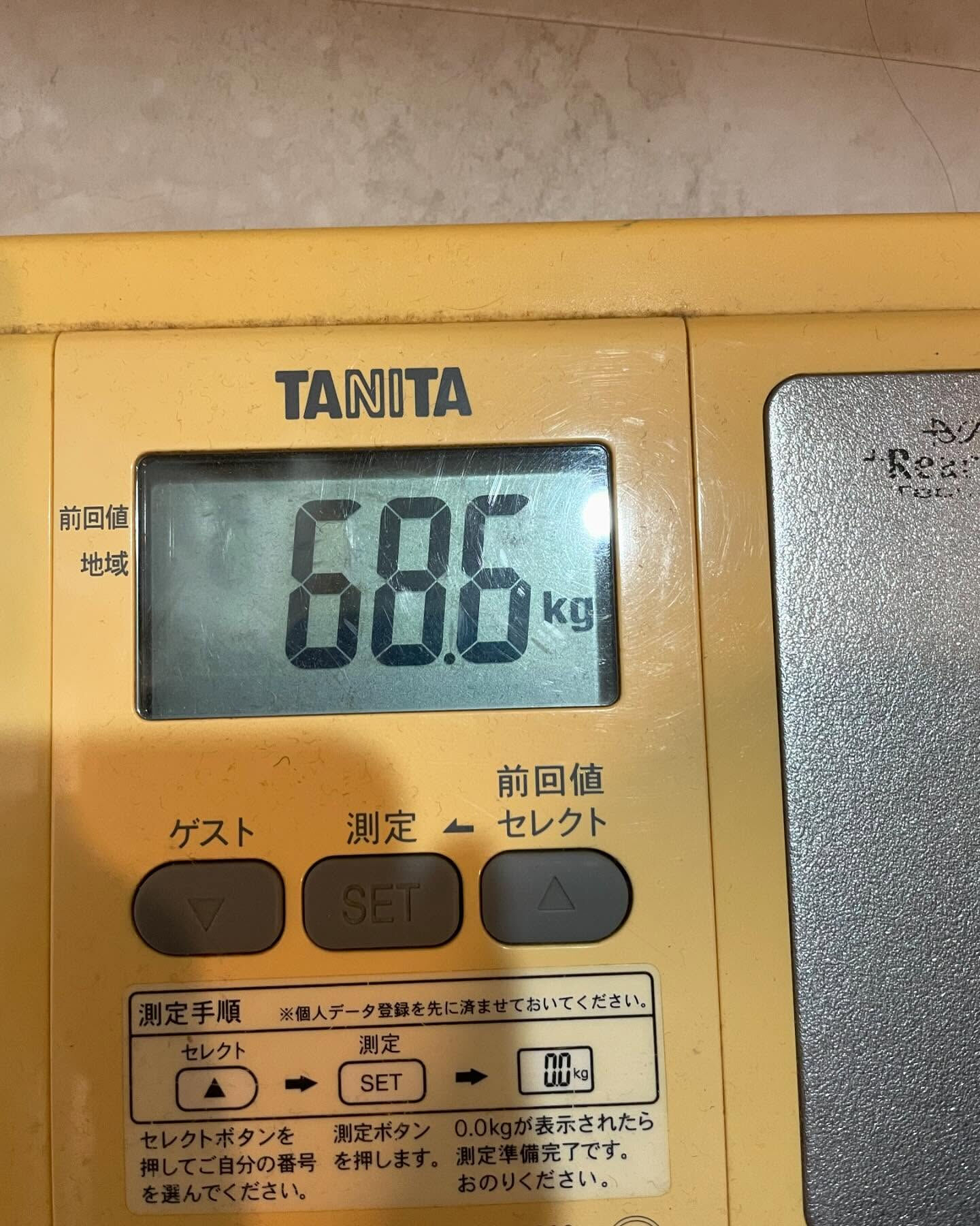 過去最高体重