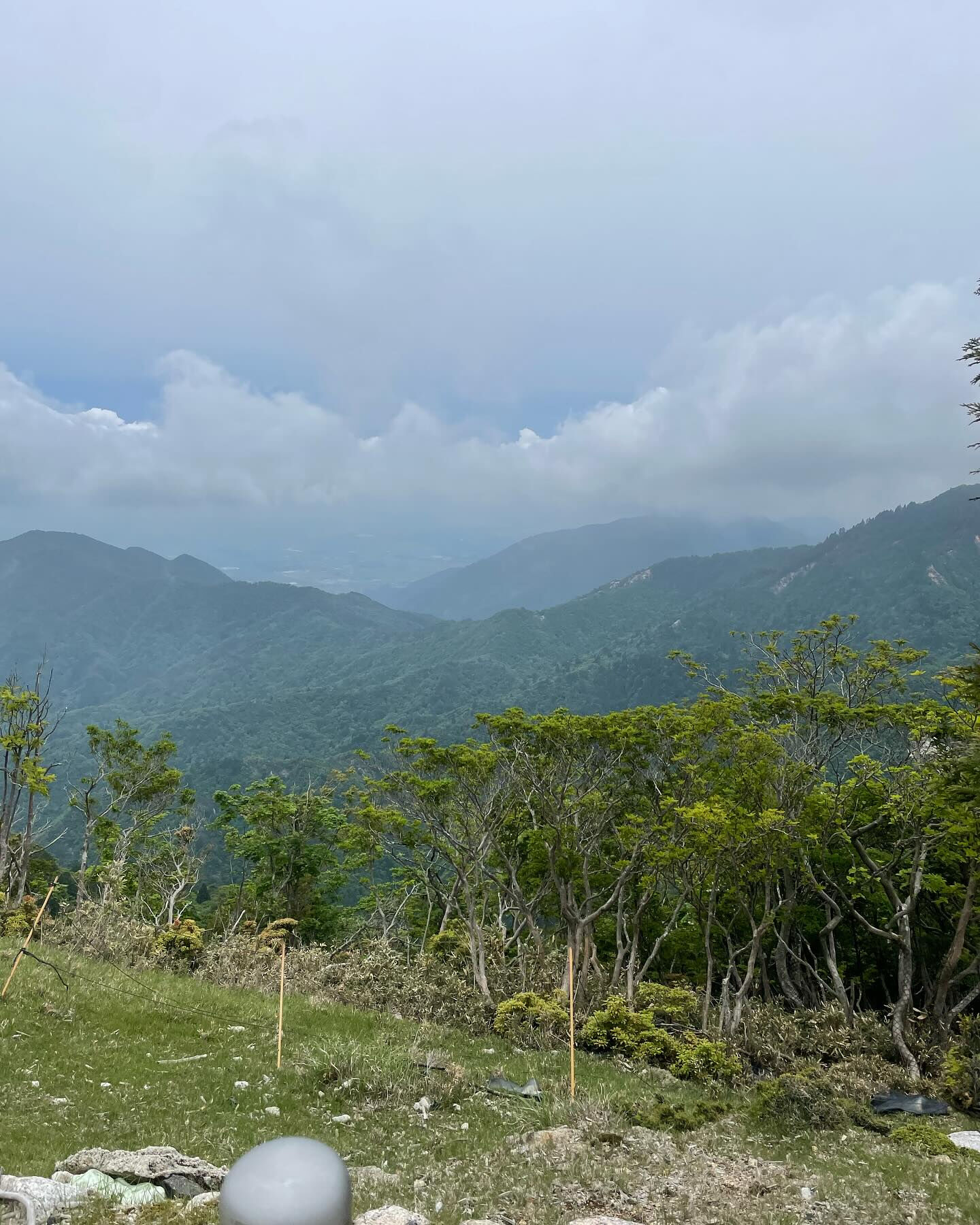 本日は初めて御在所山を登りました
