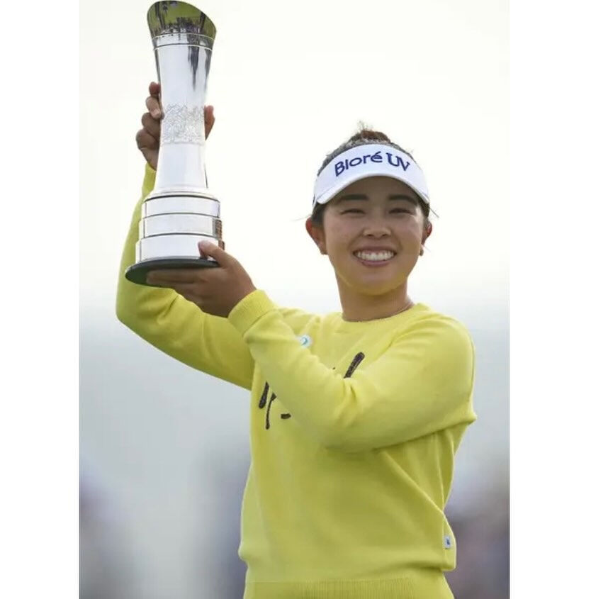 全英女子オープン2日目から逃げ切り優勝