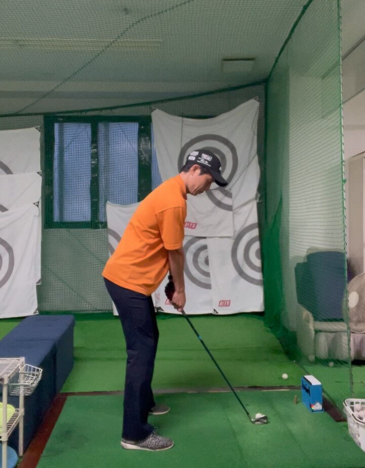 2つの打ち方微妙に違いますが、感覚はアプローチとショットの違